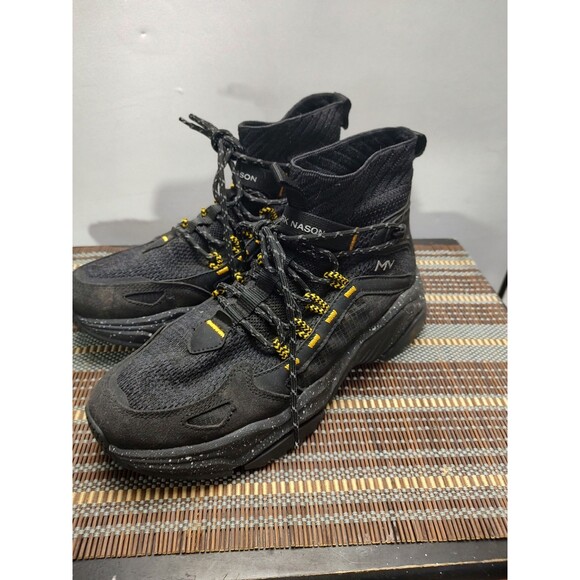 Mark Mason Skechers Black High Top Knit Sock Sneakers Size 9 222145 main image 6
